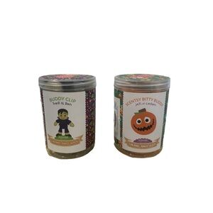 Scentsy Buddy Clip and Bitty Buddy Set - Purple and Orange